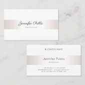 Moderne, eenvoudige professionele Sjabloon Visitekaartje (Voorkant / Achterkant)