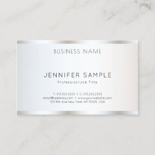 Moderne, eenvoudige professionele Sjabloon Visitekaartje