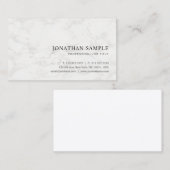 Moderne, eenvoudige professionele Sjabloon Visitekaartje (Voorkant / Achterkant)