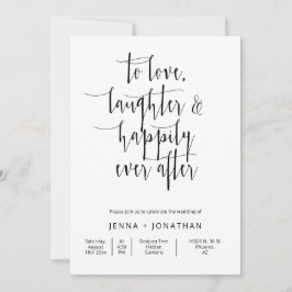 Moderne, eenvoudige QR-code voor bruiloft met eenv Kaart