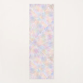 Moderne Eenvoudige Regenboog lijn strepen Patroon Yogamat (Voorkant)