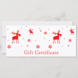 Moderne, eenvoudige rode, losse schroefkaart