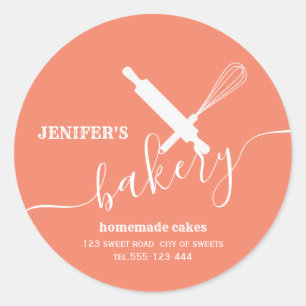 Moderne, eenvoudige rolpinnen, whisky ronde sticker