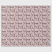 Moderne Eenvoudige Roze Terrazzo Inpakpapier (Vlak)