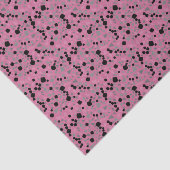 Moderne, eenvoudige roze, terrazzo-weefselpapier tissuepapier (Detail)