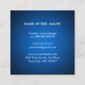 Moderne Eenvoudige Salon Korting Coupon (Achterkant)