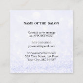 Moderne Eenvoudige Salon Korting Coupon (Achterkant)