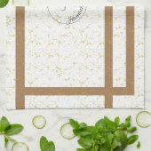 Moderne eenvoudige scheuren ontworpen theedoek (Gevouwen)