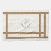 Moderne eenvoudige scheuren ontworpen theedoek (Horizontaal)