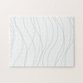 Moderne, eenvoudige, schitterende, elegante golven legpuzzel (Horizontaal)