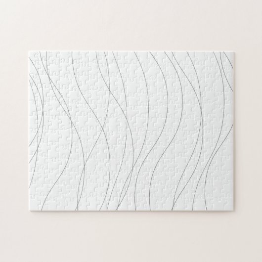 Moderne, eenvoudige, schitterende, elegante golven legpuzzel (Horizontaal)