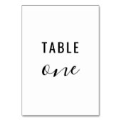 Moderne eenvoudige schone minimalistische typograf kaart (Voorkant)