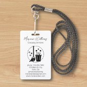 Moderne eenvoudige schoonmaakdiensten logo Busines Badge