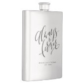 Moderne Eenvoudige script altijd en altijd Flacon (Rechts)