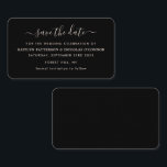 Moderne Eenvoudige script slaat de Kaart Datum op Visitekaartje<br><div class="desc">Modern Simple Script Save the Date Cards,  ideaal voor een stijlvolle huwelijksfeest.</div>