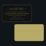 Moderne Eenvoudige script slaat de Kaart Datum op Visitekaartje<br><div class="desc">Modern Simple Script Save the Date Cards,  ideaal voor een stijlvolle huwelijksfeest.</div>