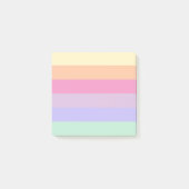 Moderne Eenvoudige Sjabloon Regenboog Kleuren Stre Post-it® Notes (Voorkant)