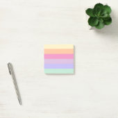 Moderne Eenvoudige Sjabloon Regenboog Kleuren Stre Post-it® Notes (Kantoor)