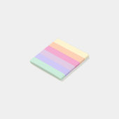 Moderne Eenvoudige Sjabloon Regenboog Kleuren Stre Post-it® Notes (Schuin)