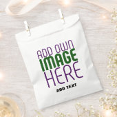 MODERNE EENVOUDIGE SJABLOON VOOR BEWERKBARE WITTE BEDANKZAKJE (Geknipt)