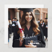 Moderne eenvoudige Spaanse flat dank u kaart (Voorkant / Achterkant)