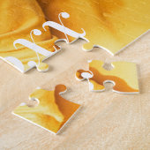 Moderne Eenvoudige Speelse Script Familie Foto Legpuzzel (Zijkant)