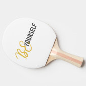 Moderne, eenvoudige, stedelijke afbeelding van Wee Tafeltennisbatje (Zijkant)
