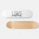 Moderne, eenvoudige, stedelijke, coole design Love Persoonlijk Skateboard (Horizontaal)