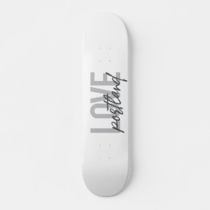 Moderne, eenvoudige, stedelijke, coole design Love Persoonlijk Skateboard