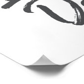 Moderne, eenvoudige, stedelijke, coole vormgeving  poster (Hoek)