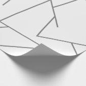 Moderne, eenvoudige, stedelijke, dynamische grafis cadeaupapier (Hoek)