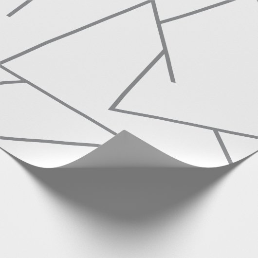 Moderne, eenvoudige, stedelijke, dynamische grafis cadeaupapier (Hoek)