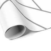 Moderne, eenvoudige, stedelijke, dynamische grafis cadeaupapier (Rol Hoek)