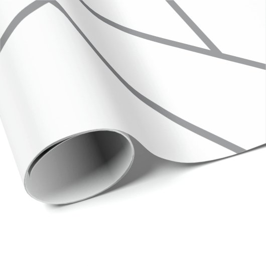 Moderne, eenvoudige, stedelijke, dynamische grafis cadeaupapier (Rol Hoek)