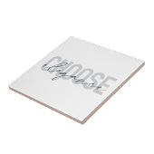 Moderne, eenvoudige, stedelijke, koele vormgeving  tegeltje (Zijkant)