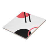 Moderne, eenvoudige, stedelijke, trendmatige geome tegeltje (Zijkant)