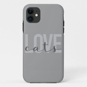 Moderne, eenvoudige, stedelijke, trendy design Lov Case-Mate iPhone Case