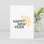 Moderne, eenvoudige, stedelijke vormgeving van "Ha Feestdagenkaart (Staand voorkant)