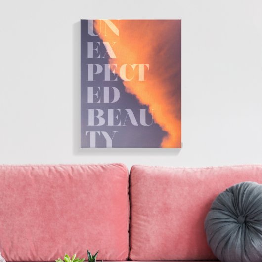 Moderne, eenvoudige, stedelijke vormgeving van onv canvas afdruk (Insitu (Woonkamer))