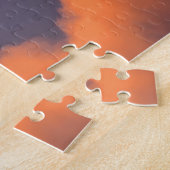 Moderne, eenvoudige, stedelijke vormgeving van onv legpuzzel (Zijkant)