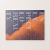 Moderne, eenvoudige, stedelijke vormgeving van onv legpuzzel (Horizontaal)