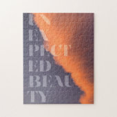 Moderne, eenvoudige, stedelijke vormgeving van onv legpuzzel (Verticaal)