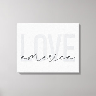 Moderne, eenvoudige, stijlvolle, coole vormgeving  canvas afdruk