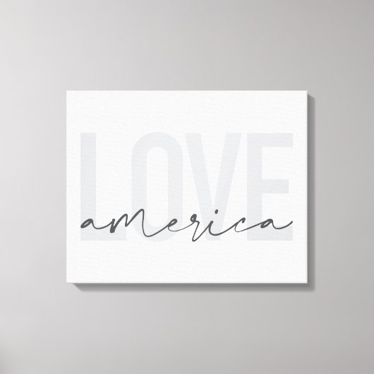 Moderne, eenvoudige, stijlvolle, coole vormgeving canvas afdruk (Voorkant)