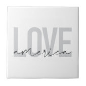 Moderne, eenvoudige, stijlvolle, coole vormgeving  tegeltje (Voorkant)