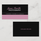 Moderne, eenvoudige stijlvolle vormgeving met prof visitekaartje (Voorkant / Achterkant)