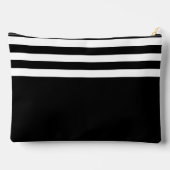 Moderne eenvoudige strepen monogram etui (Achterkant)