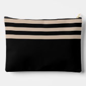 Moderne eenvoudige strepen monogram etui (Achterkant)