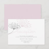 Moderne, eenvoudige tandwielventilatorroze Roos Kaart (Voorkant / Achterkant)