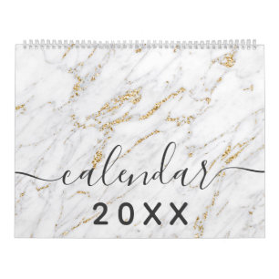 Moderne, eenvoudige trendy elegant-kerkkleurige pa kalender